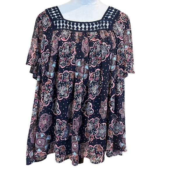 🩷 3/$20 lane BRYANT Womens Multi Size 16 - Picture 2 of 7